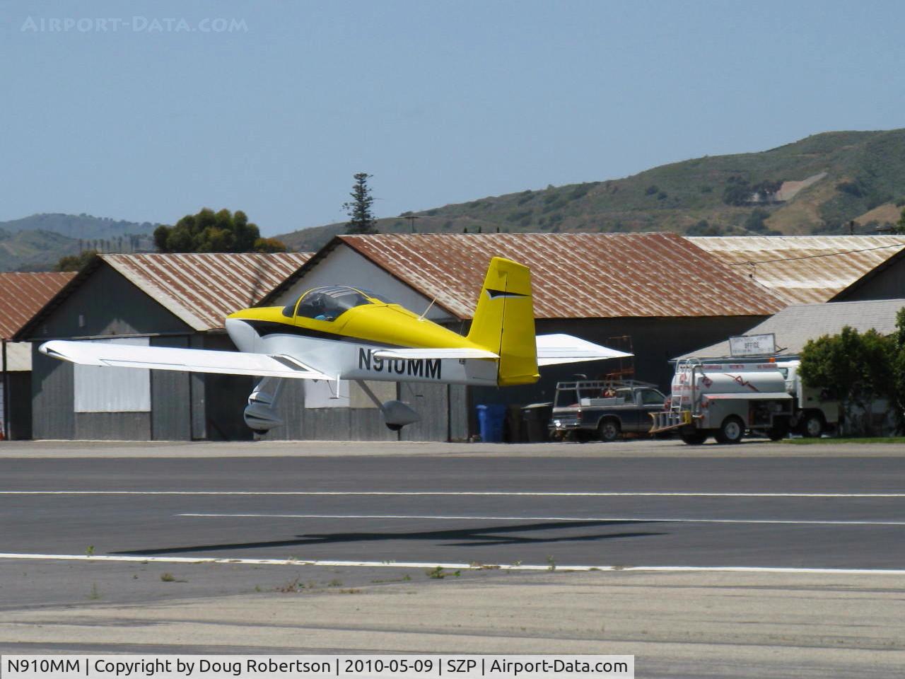 N910MM, 2004 Vans RV-9A C/N 90617, 2004 King VAN's RV-9A, Lycoming O-320, takeoff climb Rwy 22