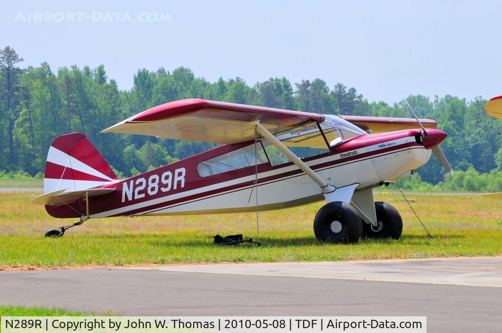 N289R, 2003 Barrows Bearhawk C/N 195602, Vintage Aircraft Fly In