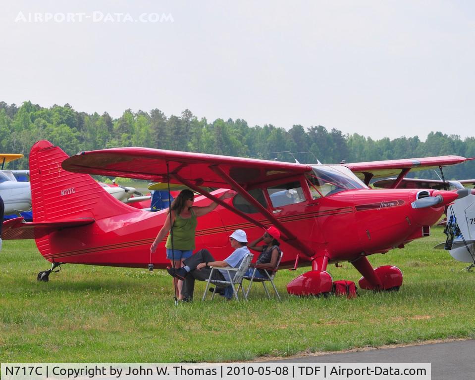 N717C, 1947 Stinson 108-3 Voyager C/N 108-3717, Vintage Aircraft Fly In