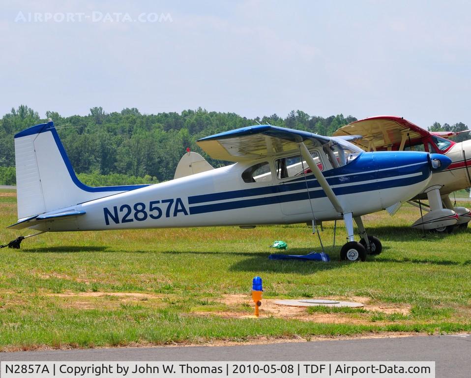 N2857A, 1953 Cessna 180 C/N 30057, Vintage Aircraft Fly In