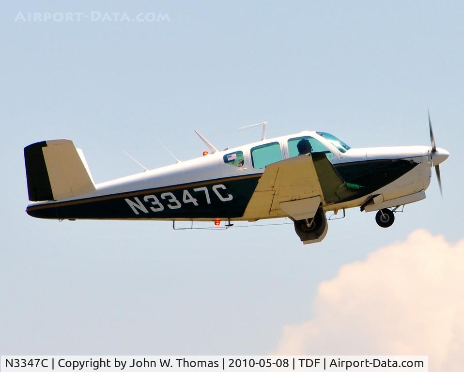 N3347C, 1955 Beech F35 Bonanza C/N D-4013, Vintage Aircraft Fly In