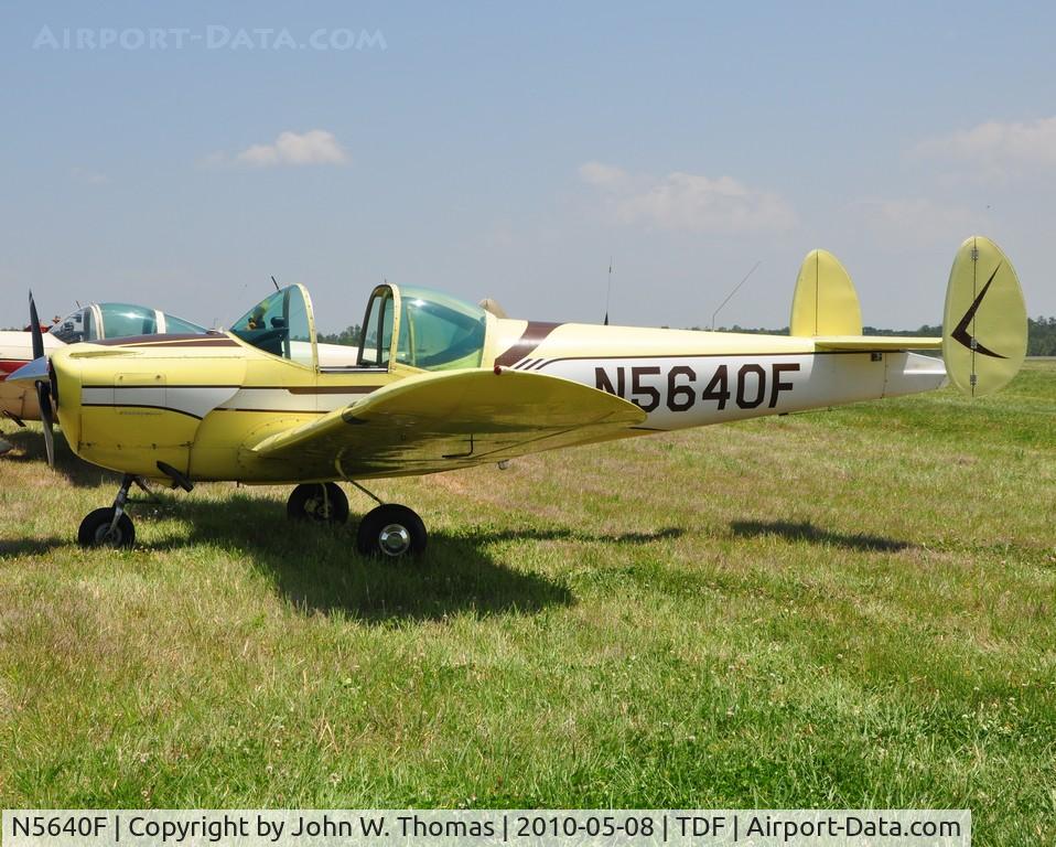 N5640F, 1967 Alon A2 Aircoupe C/N A-240, Vintage Aircraft Fly In