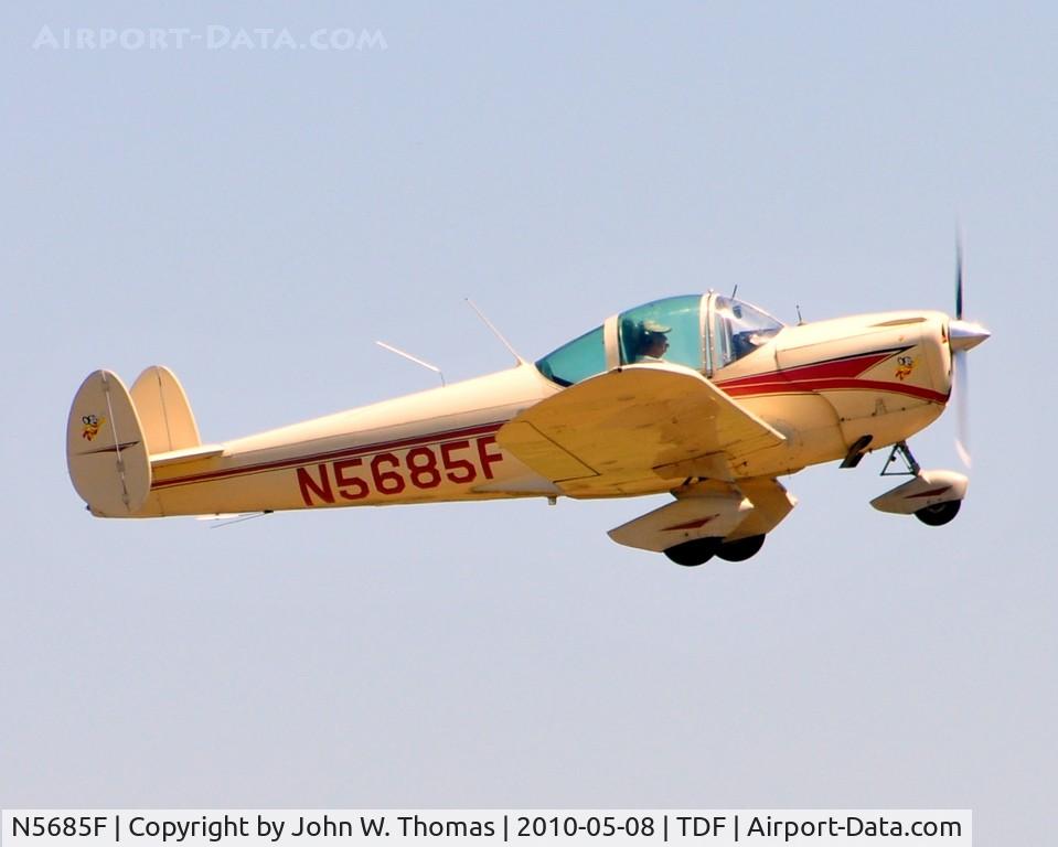 N5685F, 1966 Alon A2 Aircoupe C/N A-185, Vintage Aircraft Fly In