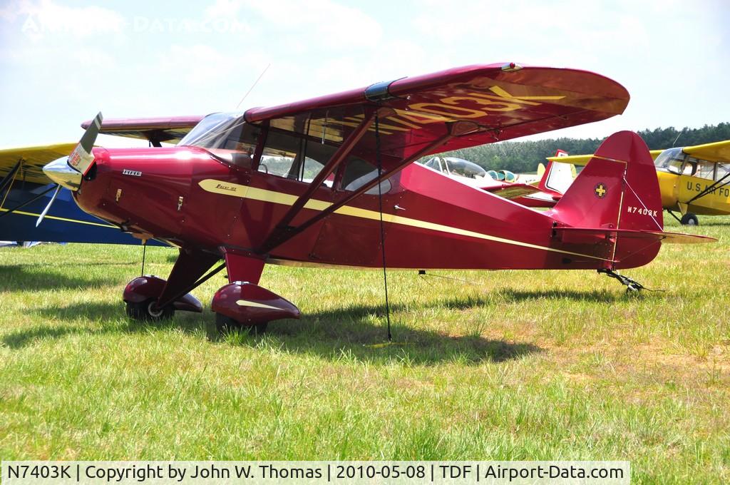N7403K, 1950 Piper PA-20 Pacer C/N 20-311, Vintage Aircraft Fly In