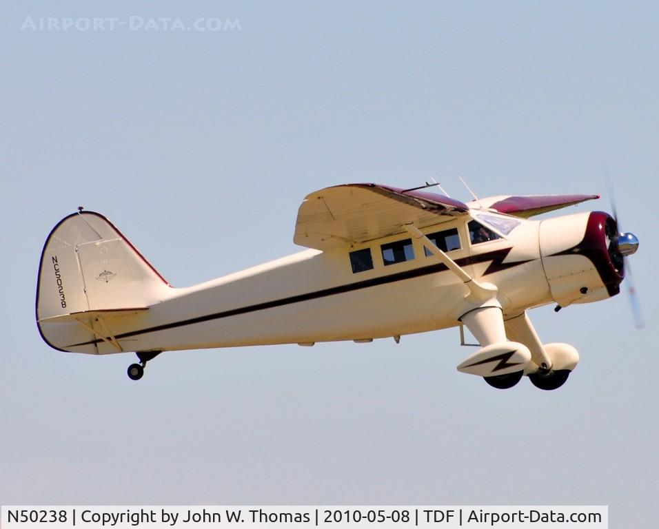 N50238, 1942 Stinson V77 Reliant C/N 77-248, Vintage Aircraft Fly In