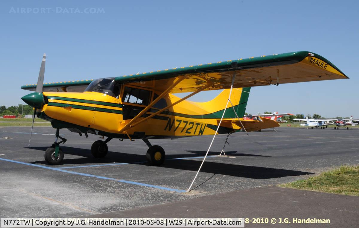 N772TW, 2000 Maule MXT-7-180A Star Rocket C/N 21075C, at Bay Bridge Airport MD