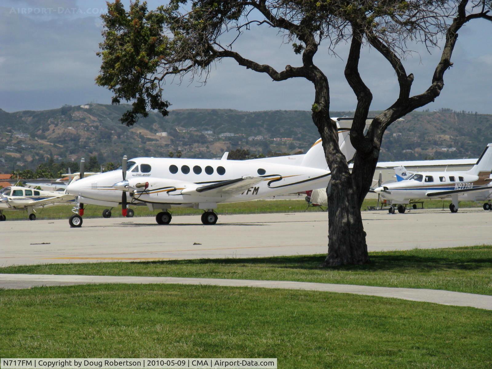 N717FM, 1998 Raytheon B200 King Air C/N BB-1611, 1998 Raytheon Beech B200 KING AIR, Two P&W(C)PT6A-42 turboprops, 850 shp each
