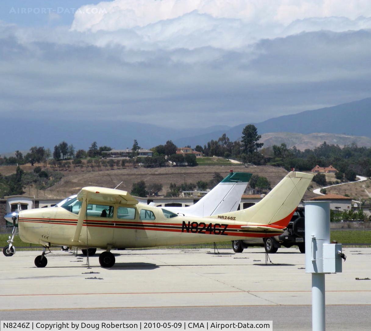 N8246Z, 1963 Cessna 210-5(205) C/N 205-0246, 1963 Cessna 210-5 (205) UTILINE (fixed-gear version of 210C) Continental IO-470-E 260 Hp