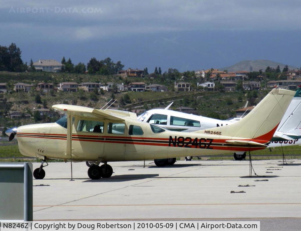 N8246Z, 1963 Cessna 210-5(205) C/N 205-0246, 1963 Cessna 210-5 (205) UTILINE (fixed-gear version of 210C) Continental IO-470-E 260 Hp