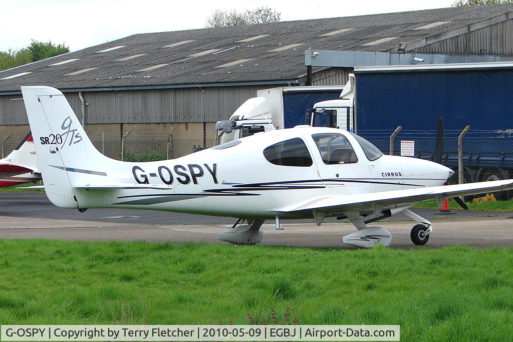 G-OSPY, 2005 Cirrus SR20 GTS C/N 1546, 2005 Cirrus Design Corporation CIRRUS SR20 at Staverton