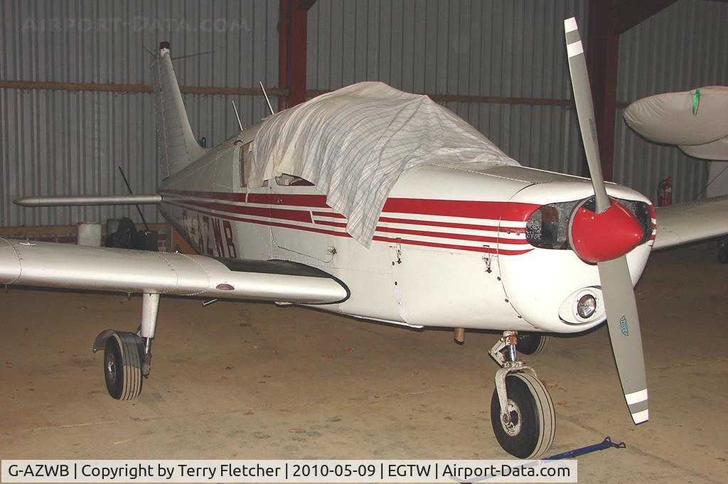 G-AZWB, 1972 Piper PA-28-140 Cruiser C/N 28-7225244, 1972 Piper PIPER PA-28-140 at Oaksey Park