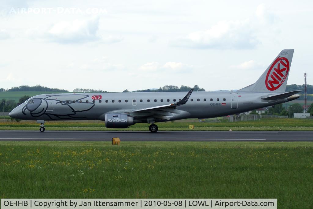 OE-IHB, 2009 Embraer 190LR (ERJ-190-100LR) C/N 19000294, Niki