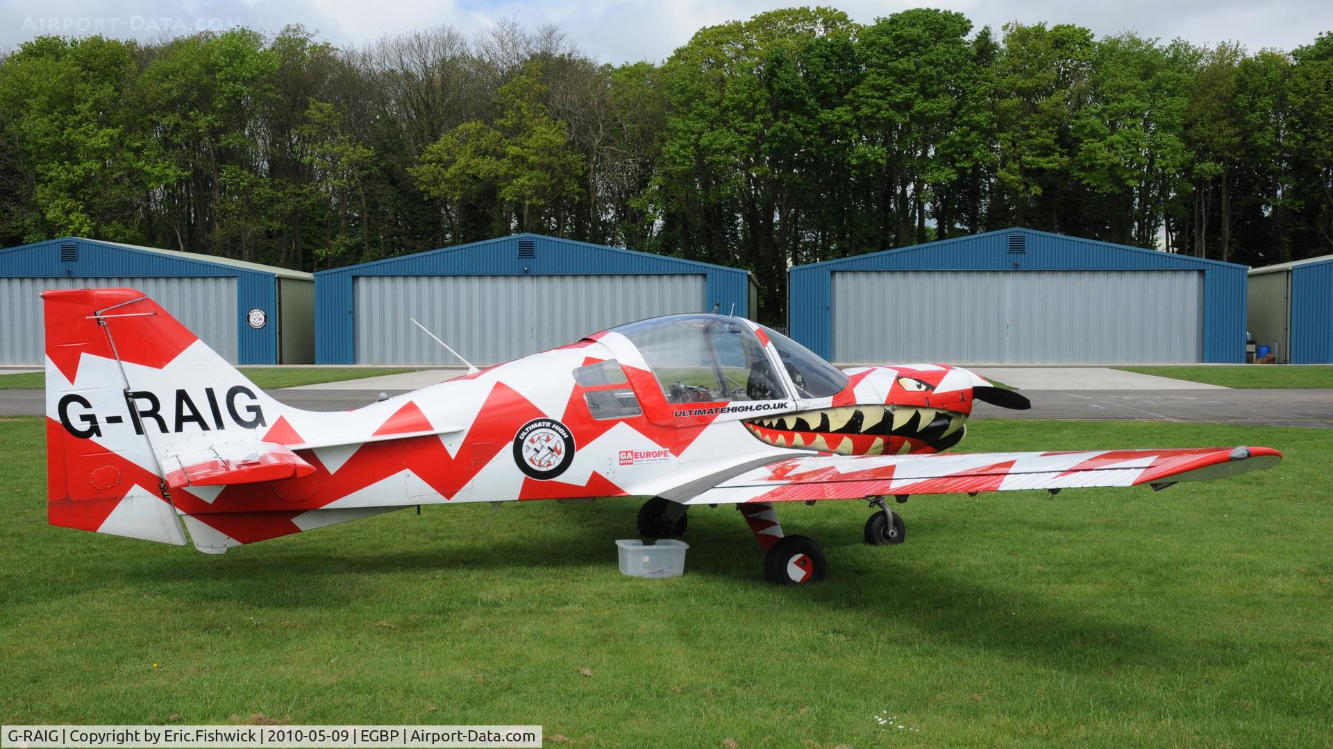 G-RAIG, 1972 Scottish Aviation Sk.61D Bulldog C/N BH100/146, G-RAIG at Kemble Airport (Great Vintage Flying Weekend)