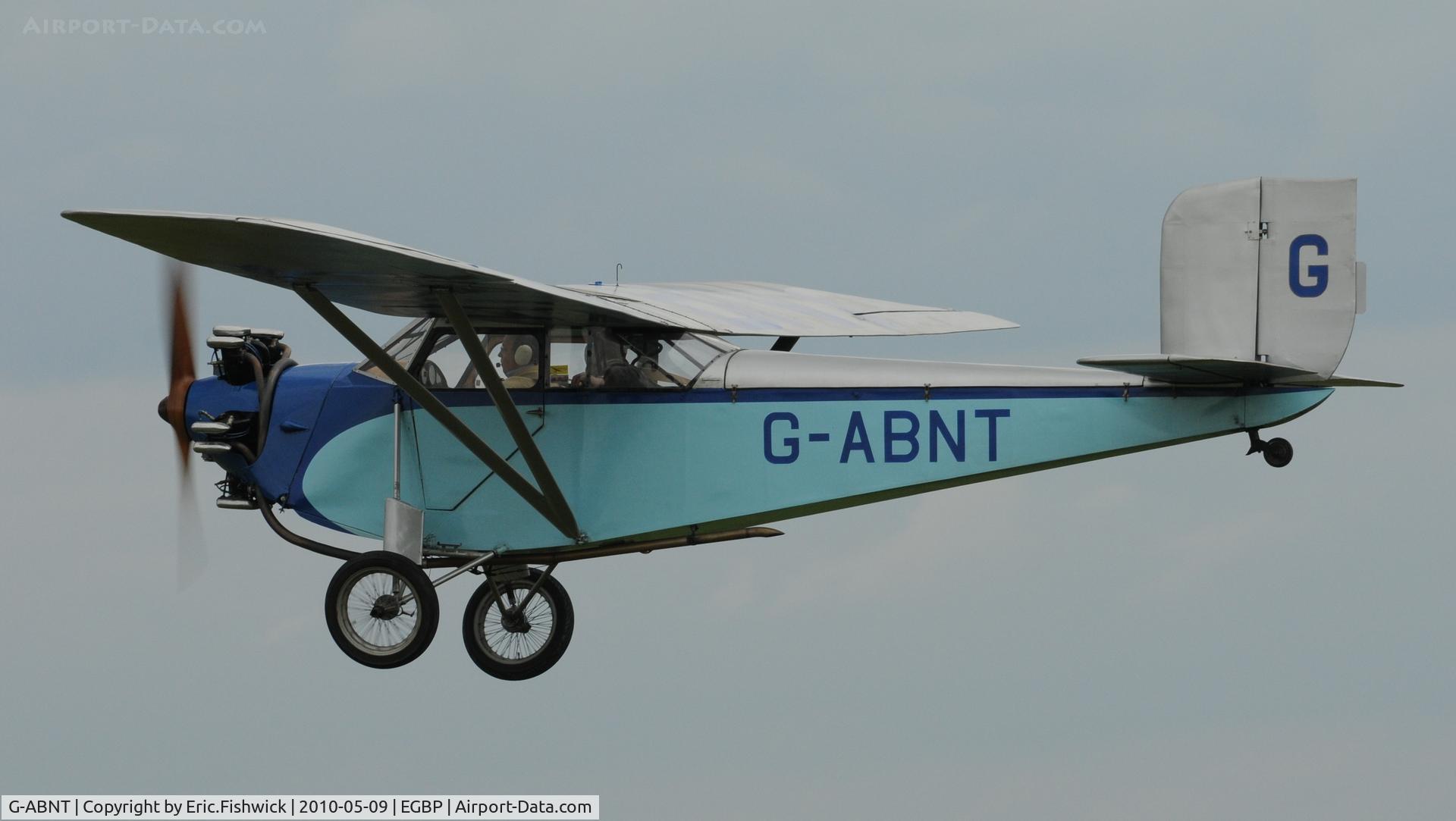 G-ABNT, 1931 Civilian Coupe 02 C/N 03, 4. G-ABNT departing Kemble Airport (Great Vintage Flying Weekend)