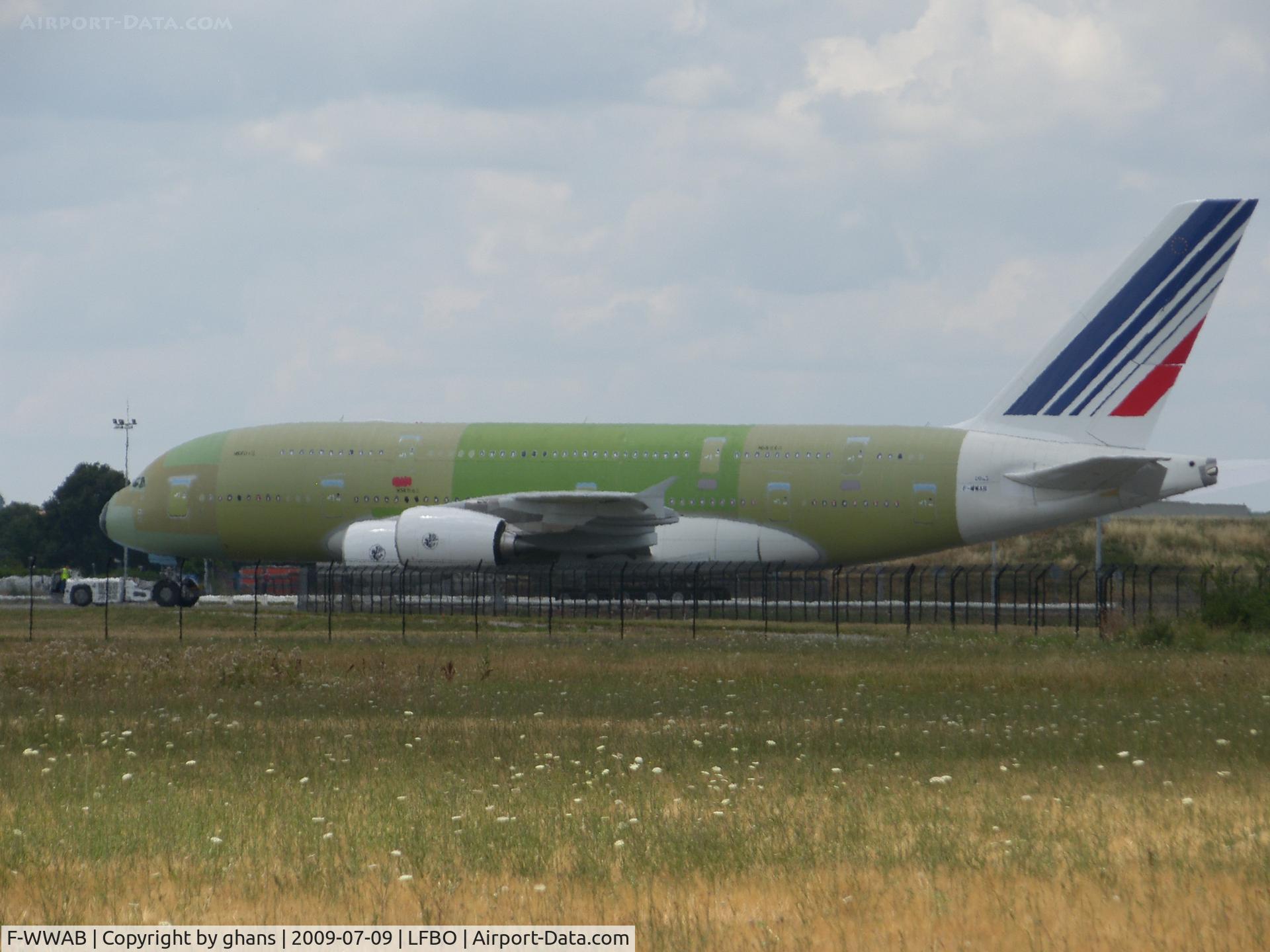 F-WWAB, 2009 Airbus A380-861 C/N 043, The second A380 for Air France