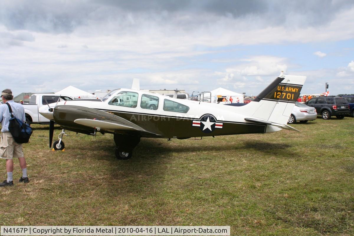 N4167P, 1965 Beech B-55 Baron (T-42A) C/N TF-23, T-42