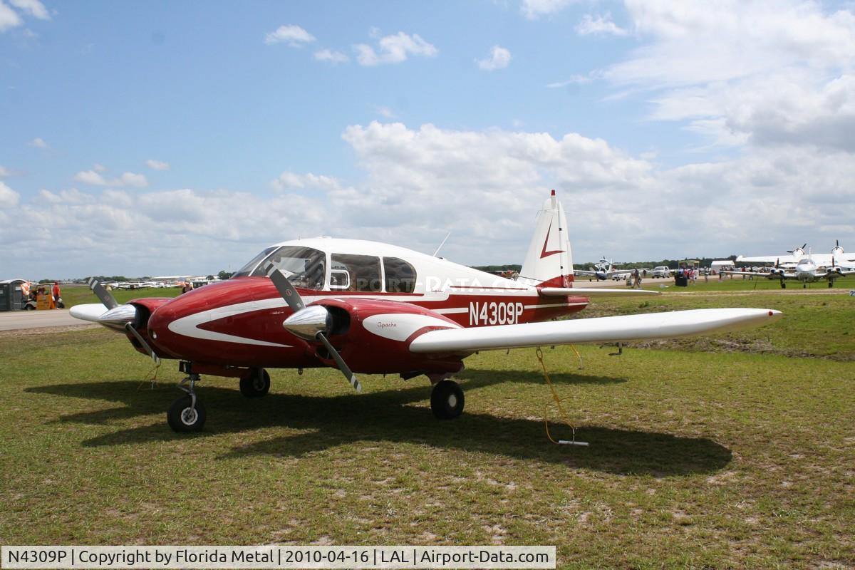 N4309P, 1959 Piper PA-23-160 Apache C/N 23-1810, PA-23