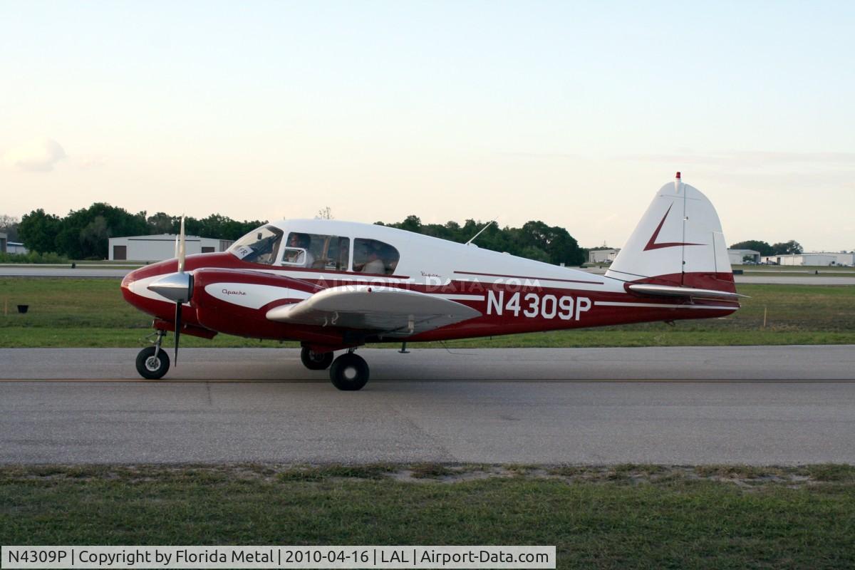 N4309P, 1959 Piper PA-23-160 Apache C/N 23-1810, PA-23
