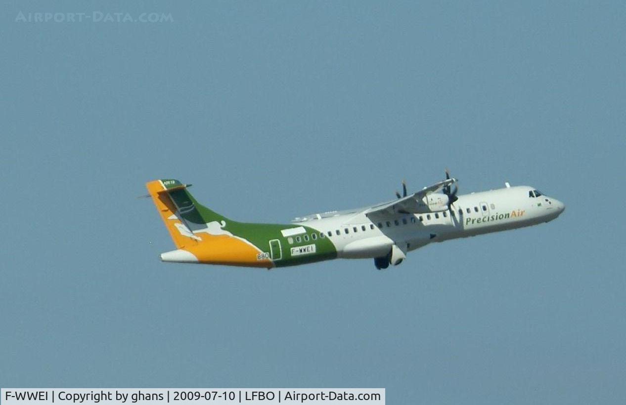 F-WWEI, 2009 ATR 72-212A C/N 880, Precision Air 5H-PWD