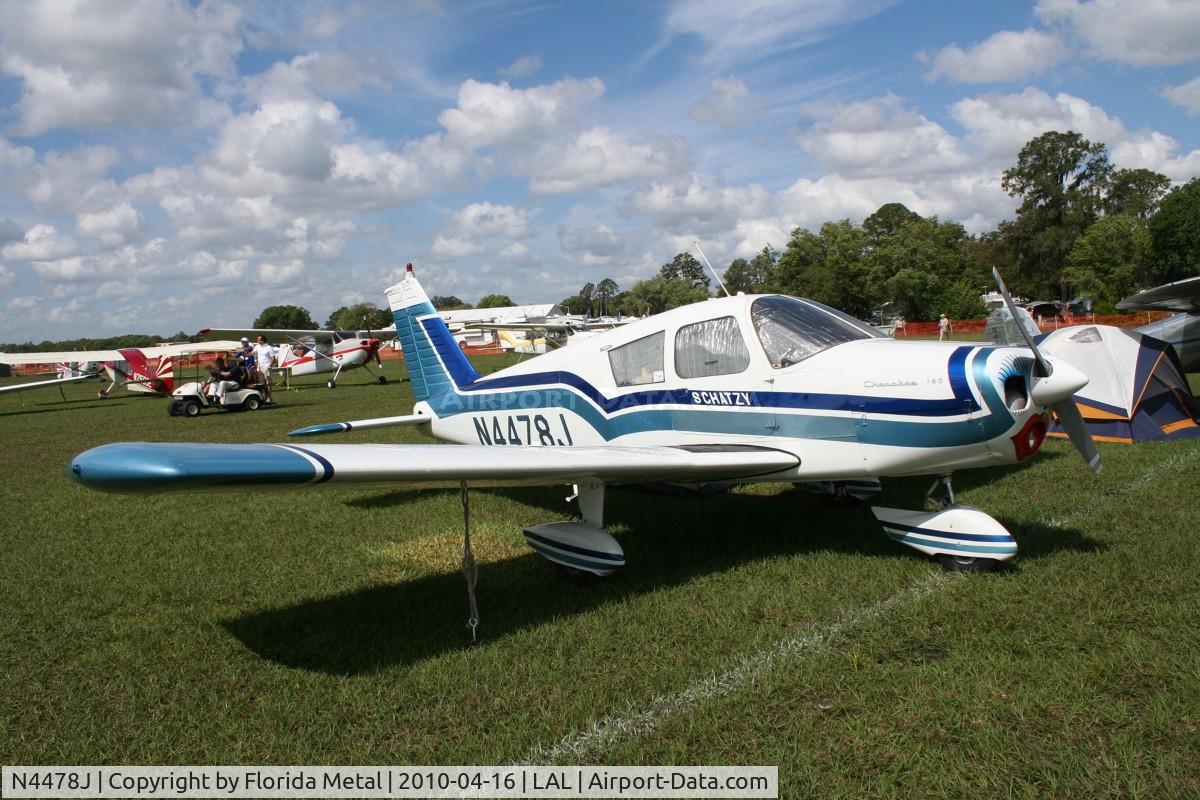 N4478J, 1967 Piper PA-28-140 Cherokee C/N 28-22894, Piper PA-28-140