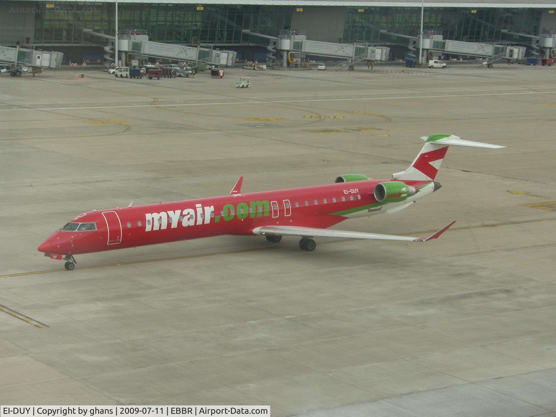 EI-DUY, 2007 Bombardier CRJ-900ER (CL-600-2D24) C/N 15112, Shortly before ending MyAir