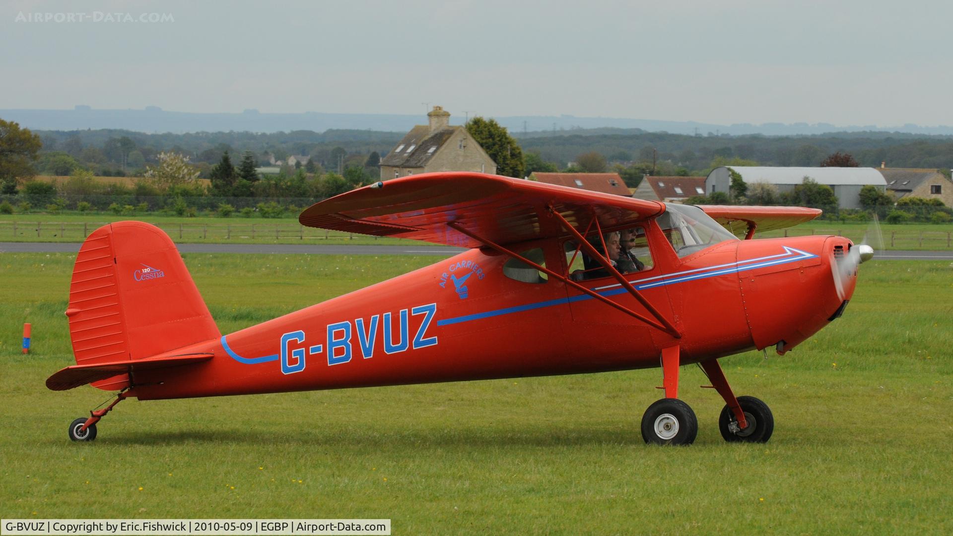 G-BVUZ, 1946 Cessna 120 C/N 11334, 2. G-BVUZ at Kemble Airport (Great Vintage Flying Weekend)