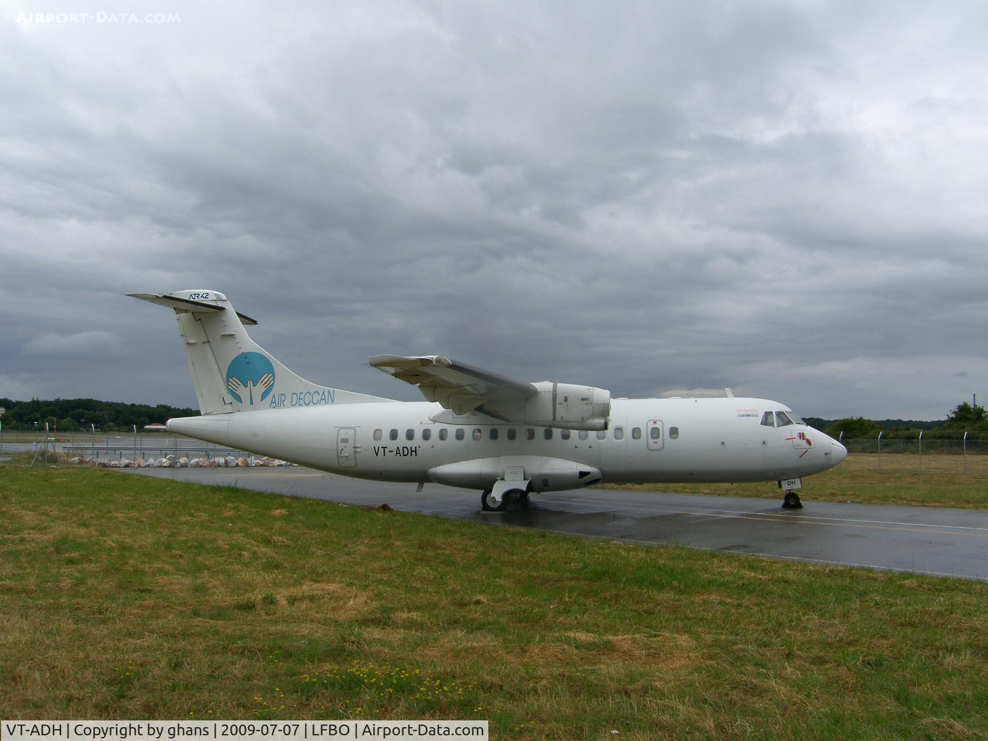 VT-ADH, 1996 ATR 42-500 C/N 510, Has it ever been in India
