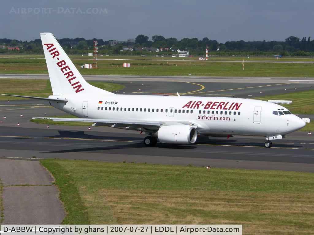 D-ABBW, 2002 Boeing 737-76Q C/N 30642, Basic colors Air Berlin