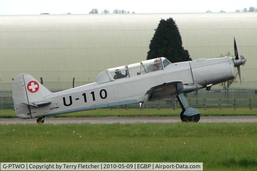 G-PTWO, 1946 Pilatus P2-05 C/N 600-30, 1946 Pilatus Flugzeugwerke Ag PILATUS P2-05 at the Great Vintage Flying Weekend at Kemble