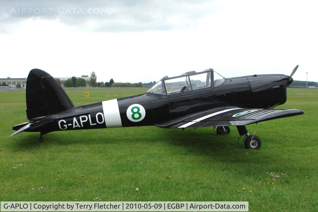 G-APLO, 1950 De Havilland DHC-1 Chipmunk T.10 C/N C1/0144, 1950 De Havilland DHC-1 CHIPMUNK 22A at the Great Vintage Flying Weekend at Kemble