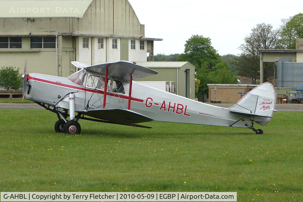 G-AHBL, 1936 De Havilland DH.87B Hornet Moth C/N 8135, 1936 De Havilland DH87B HORNET MOTH, c/n: 8135 at the Great Vintage Flying Weekend at Kemble