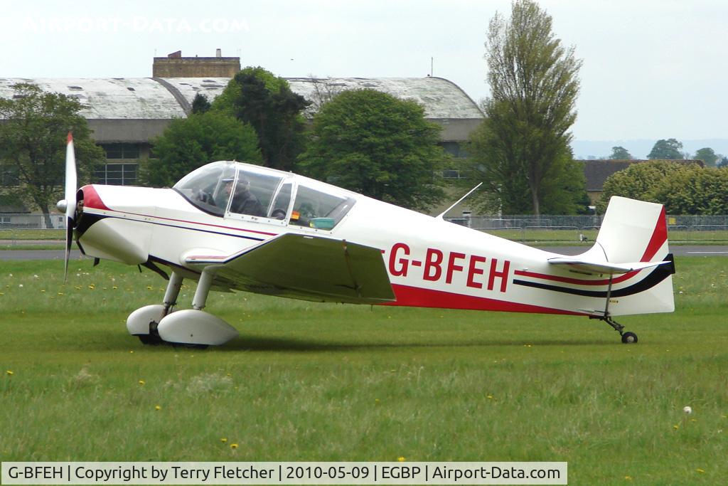 G-BFEH, 1958 Jodel D-117A Gran Tourisme C/N 828, 1958 Societe Aeronautique Normande JODEL D117A at the Great Vintage Flying Weekend at Kemble
