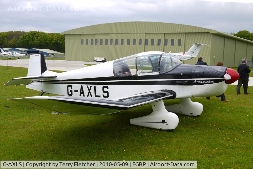 G-AXLS, 1959 Jodel DR-105A Ambassadeur C/N 86, 1959 Societe Aeronautique Normande JODEL DR105A at the Great Vintage Flying Weekend at Kemble
