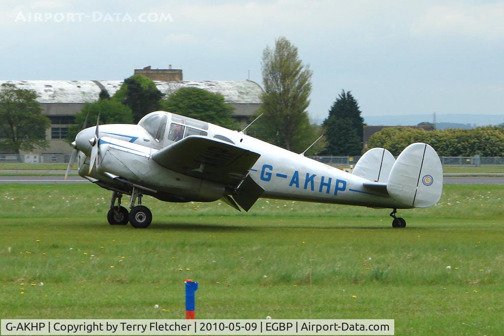 G-AKHP, 1947 Miles M65 Gemini 1A C/N 6519, 1947 Miles Aircraft Ltd MILES M65 GEMINI 1A at the Great Vintage Flying Weekend at Kemble