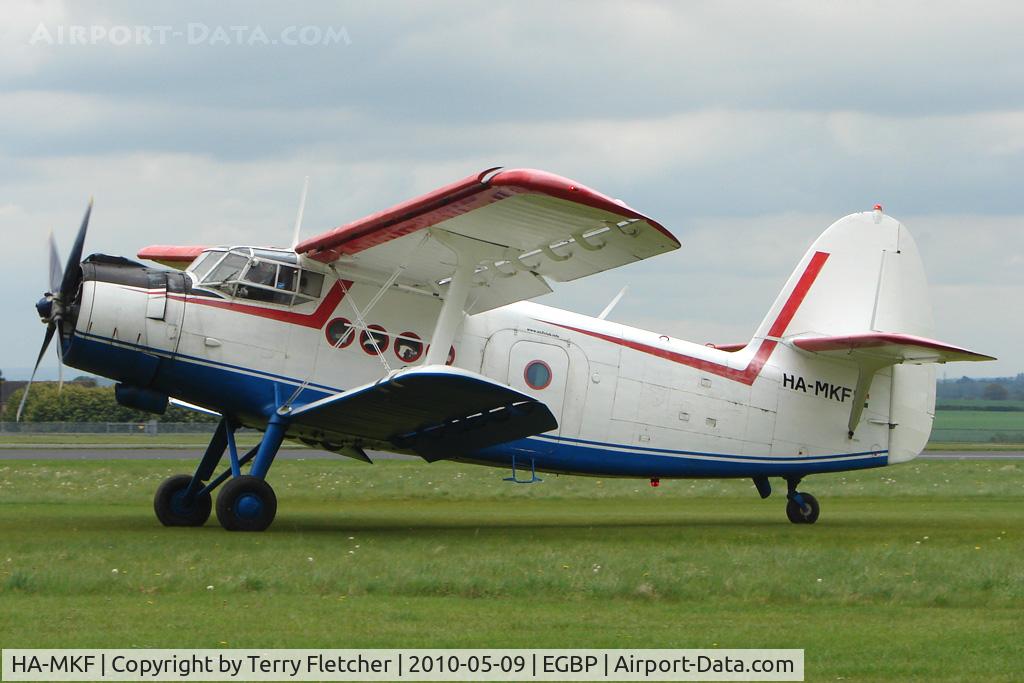 HA-MKF, 1985 Antonov An-2TP C/N 1G233-43, 1980 PZL-Mielec An-2T provided the flying display at the Great Vintage Flying Weekend at Kemble
