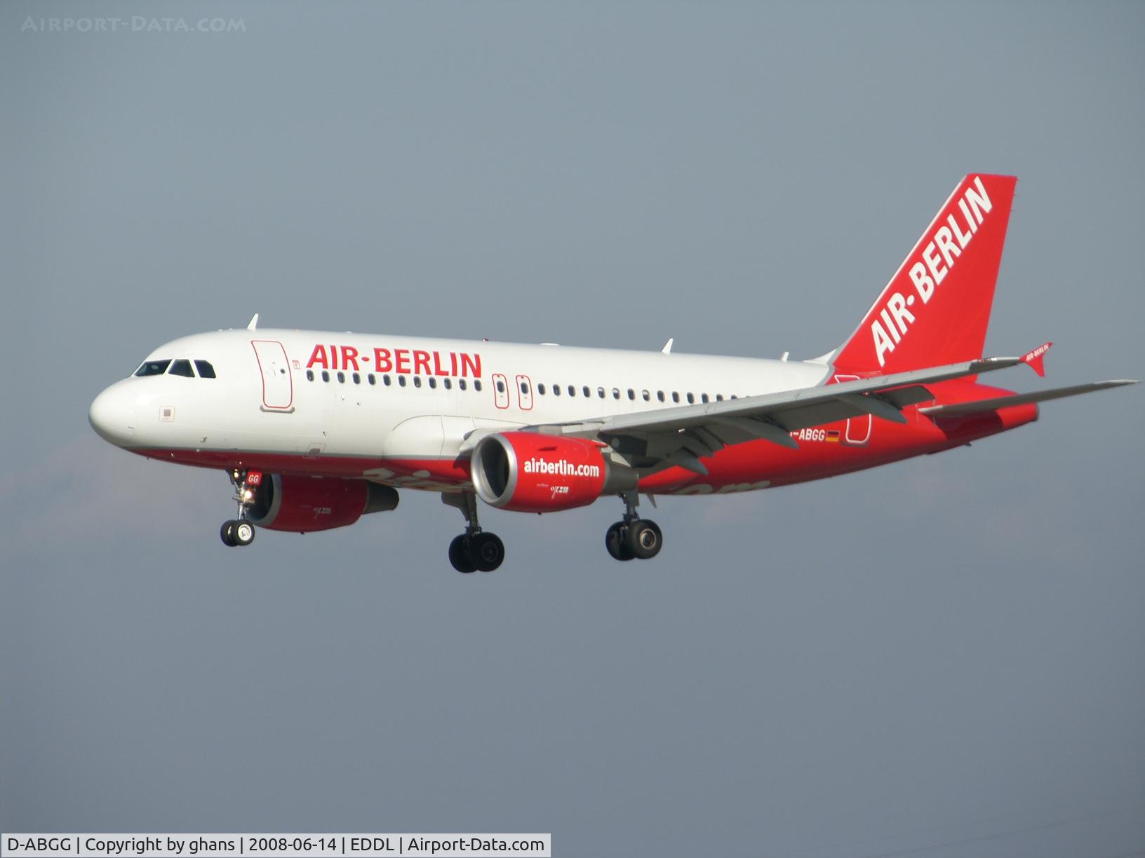 D-ABGG, 2007 Airbus A319-111 C/N 3202, Nicely landing at the 23R