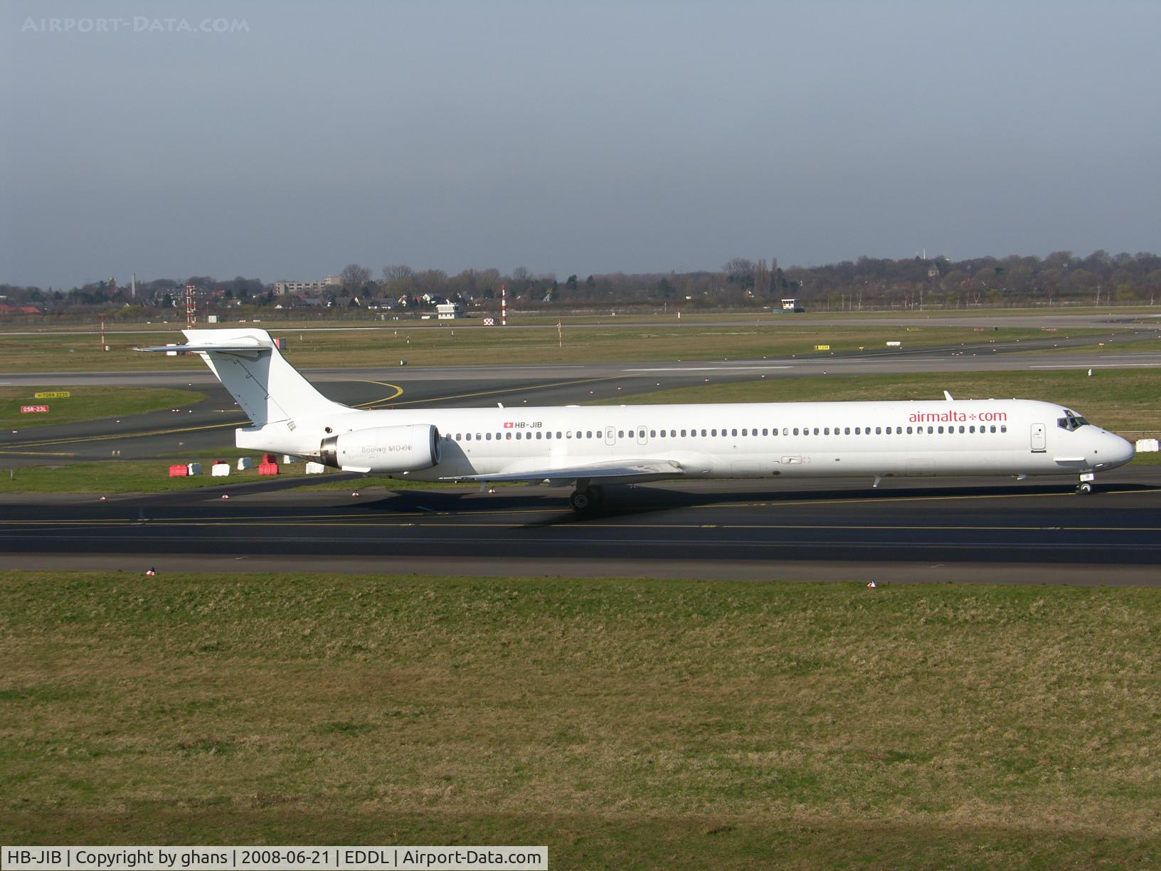 HB-JIB, 1996 McDonnell Douglas MD-90-30 C/N 53553, Hello on lease to Air Malta