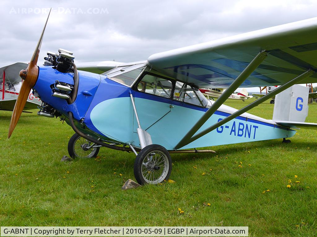 G-ABNT, 1931 Civilian Coupe 02 C/N 03, 1931 Civilian Aircraft Co Ltd CIVILIAN COUPE 02, c/n: 03 at the Great Vintage Flying Weekend at Kemble