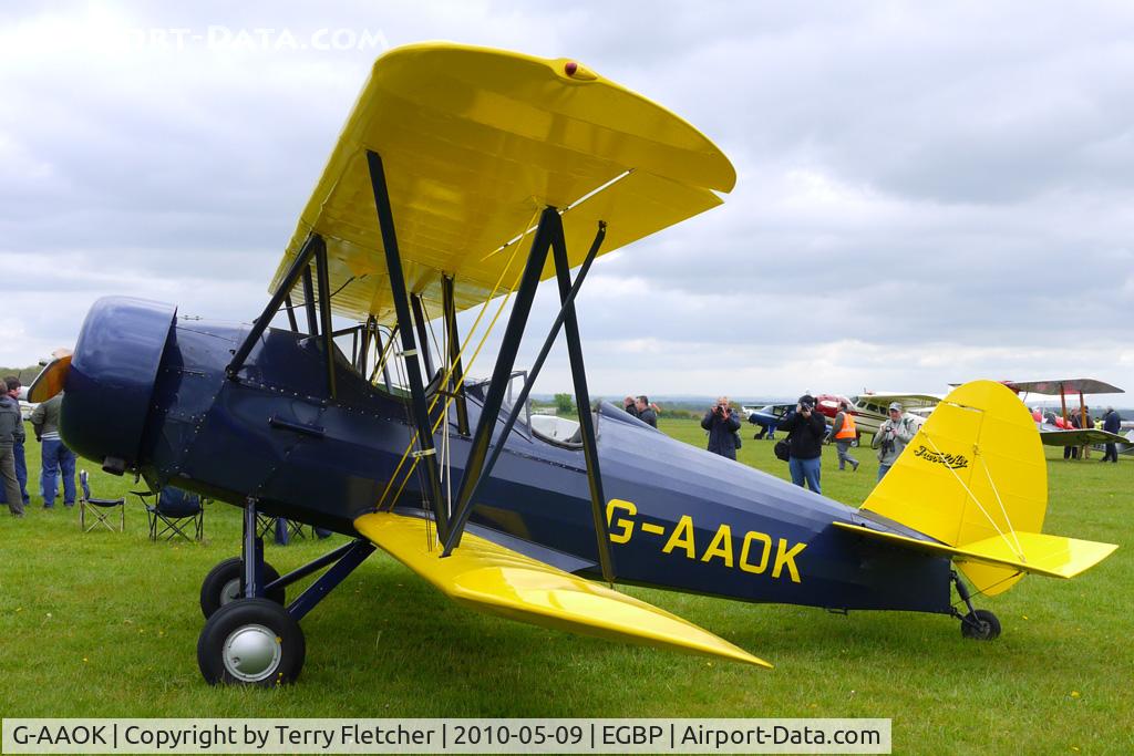 G-AAOK, 1929 Curtiss-Wright Travel Air 12Q C/N 2026, 1929 Curtiss-wright Aircraft Corporation TRAVEL AIR 12Q at the Great Vintage Flying Weekend at Kemble