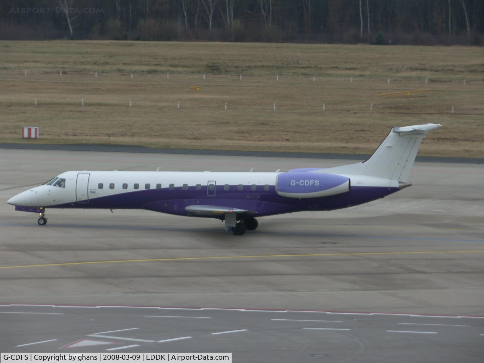 G-CDFS, 2001 Embraer ERJ-135ER (EMB-135ER) C/N 145431, Operated by Bmi Regional