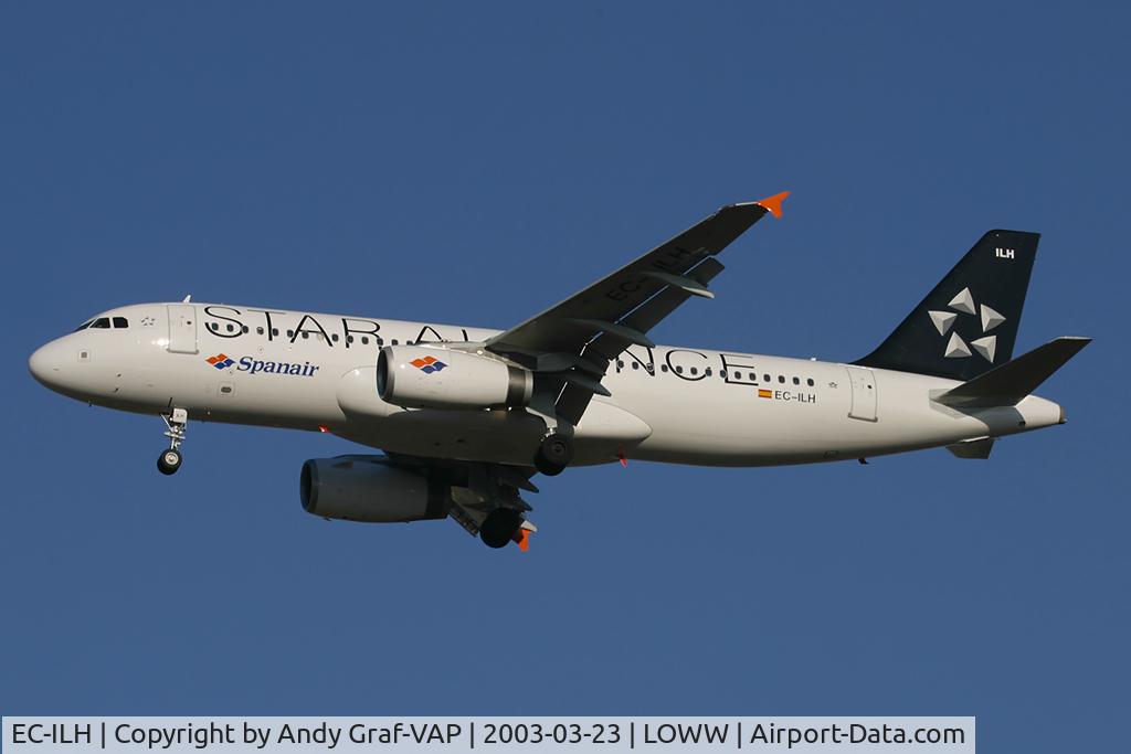 EC-ILH, 2002 Airbus A320-232 C/N 1914, Spanair A320