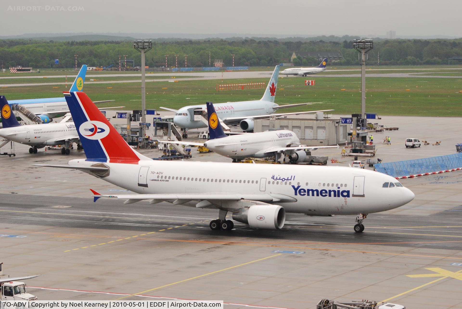 7O-ADV, Airbus A310-325 C/N 702, *