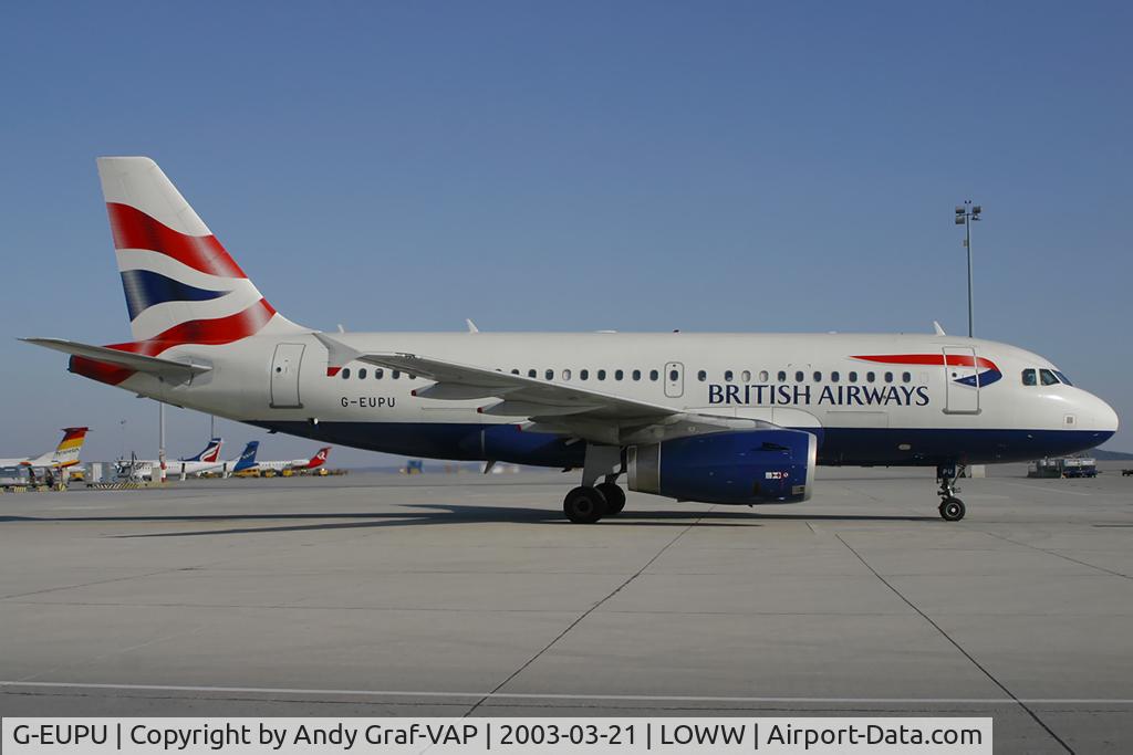 G-EUPU, 2000 Airbus A319-131 C/N 1384, British Airways A319