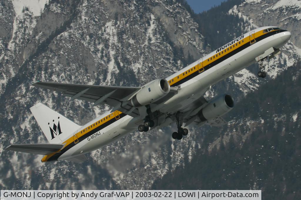 G-MONJ, 1988 Boeing 757-2T7 C/N 24104, Monarch 757-200