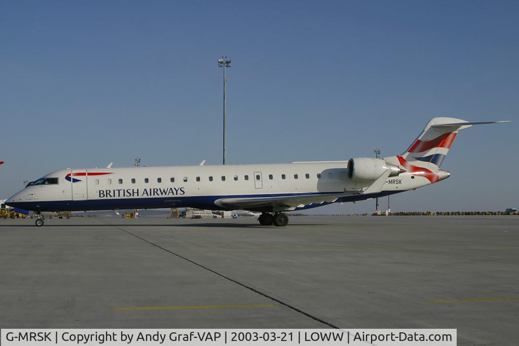 G-MRSK, 2001 Canadair CRJ-700 (CL-600-2C10) Regional Jet C/N 10028, British Airways CRJ700