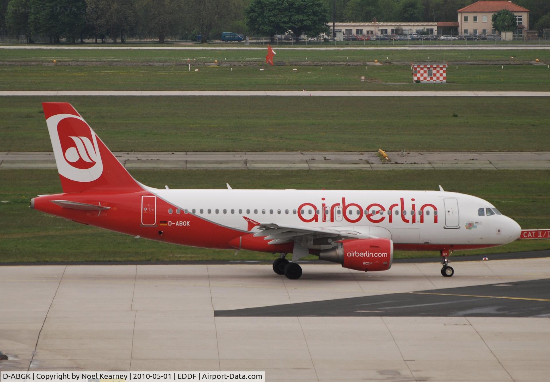 D-ABGK, 2008 Airbus A319-112 C/N 3447, Taxi-ing for departure
