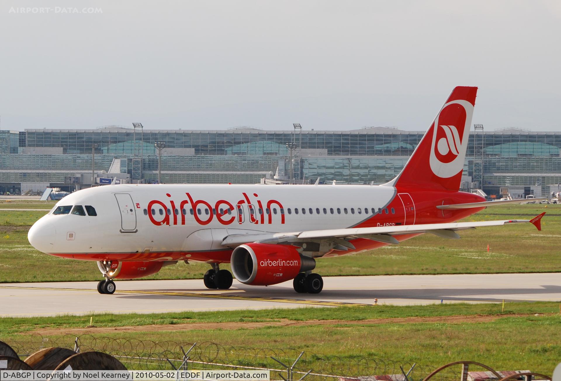 D-ABGP, 2008 Airbus A319-112 C/N 3728, Taxi-ing the long way for departure off Rwy 18