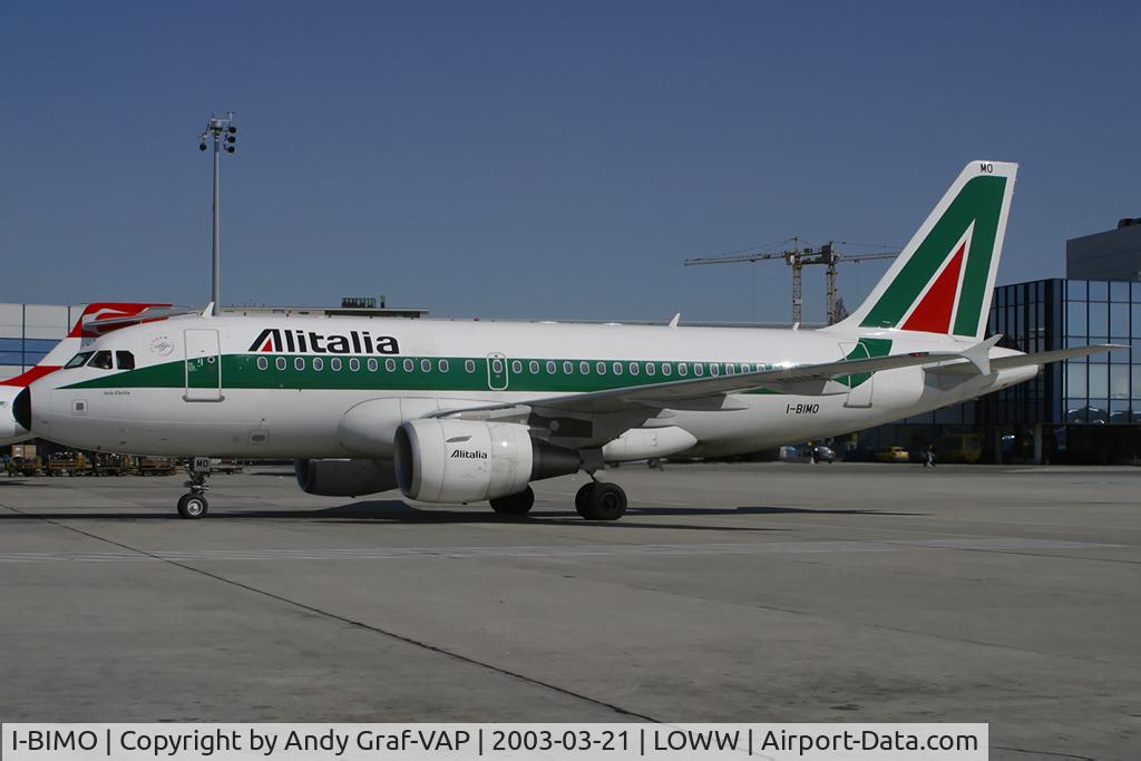 I-BIMO, 2002 Airbus A319-112 C/N 1770, Alitalia A319
