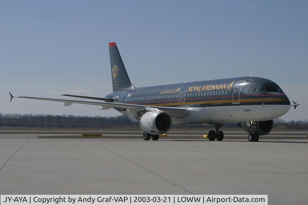 JY-AYA, 1989 Airbus A320-212 C/N 87, Royal Jordanian A320