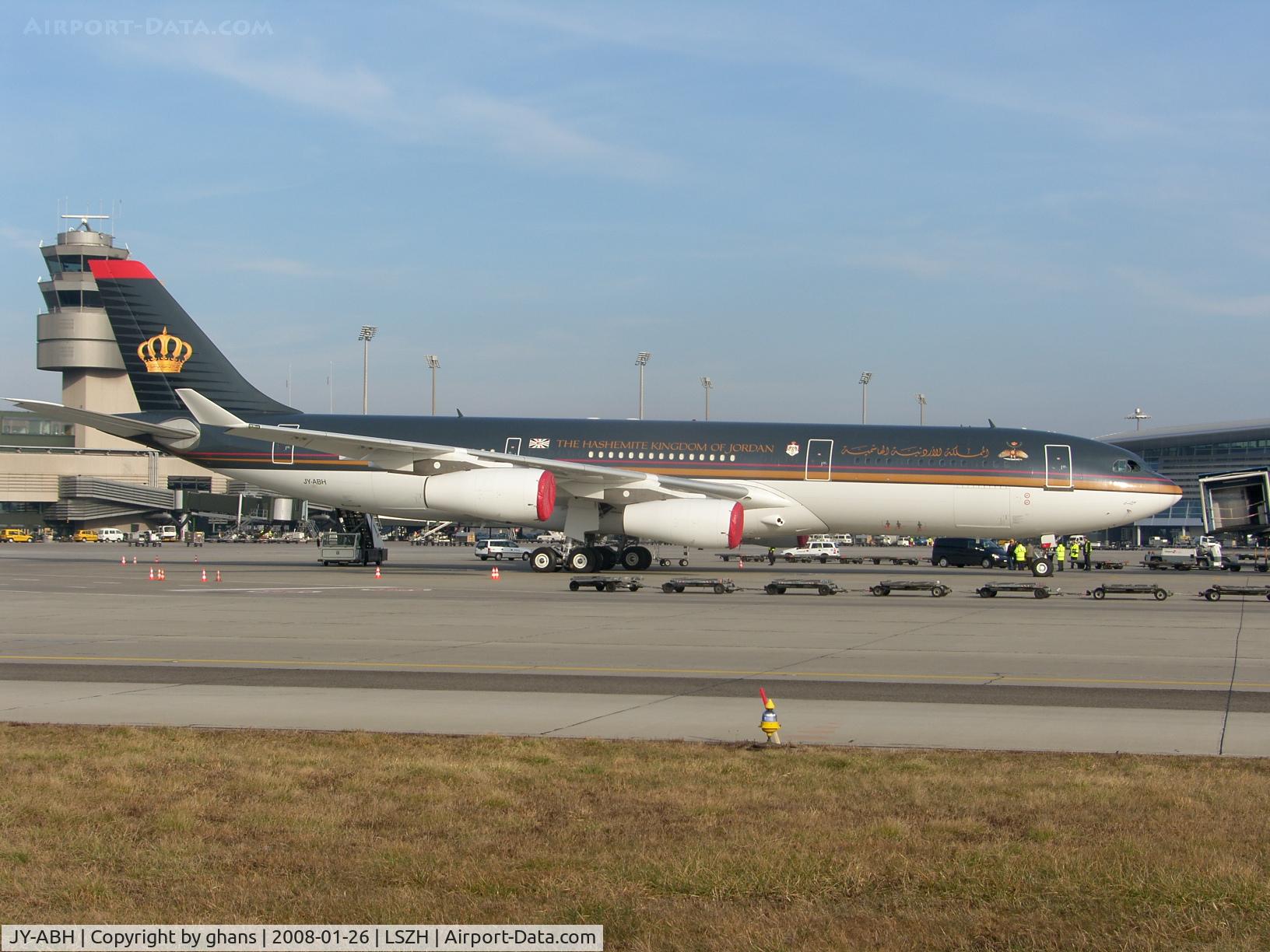 JY-ABH, 1993 Airbus A340-211 C/N 009, The Hashemite Kingdom of Jordan